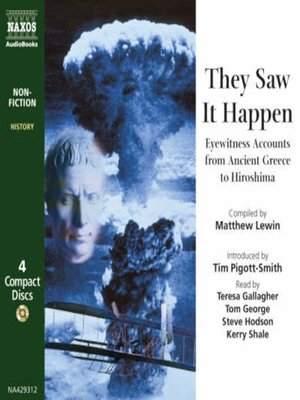 cover image of They saw it happen